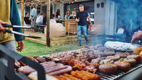 Repas Kitesurf Village Meals Braaing Blouberg Cape Town