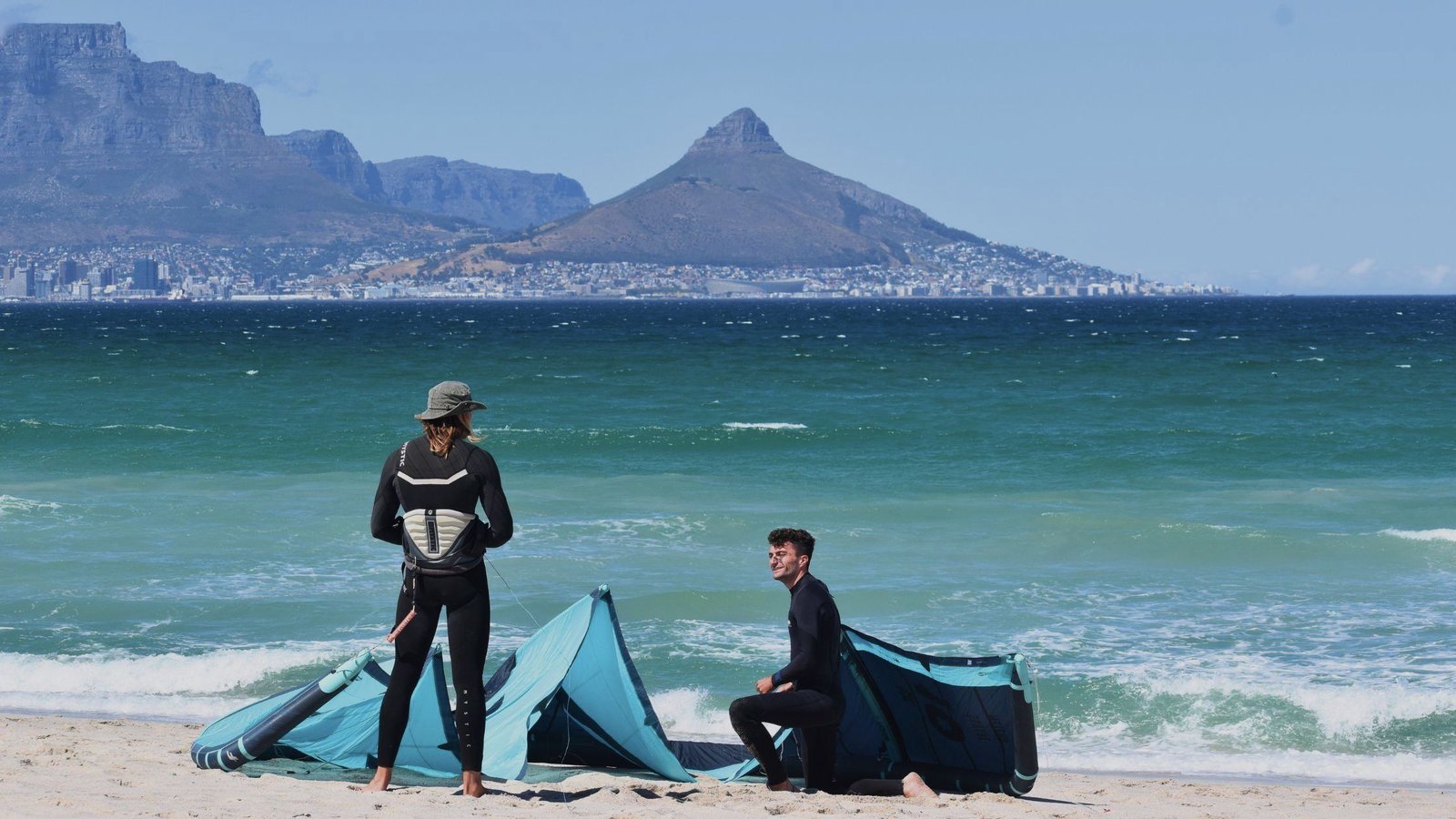 Kitesurf à Cape Town en Afrique du Sud