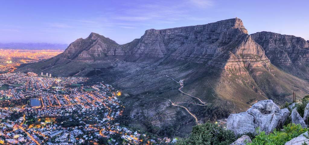 Cape Town et Table Mountain