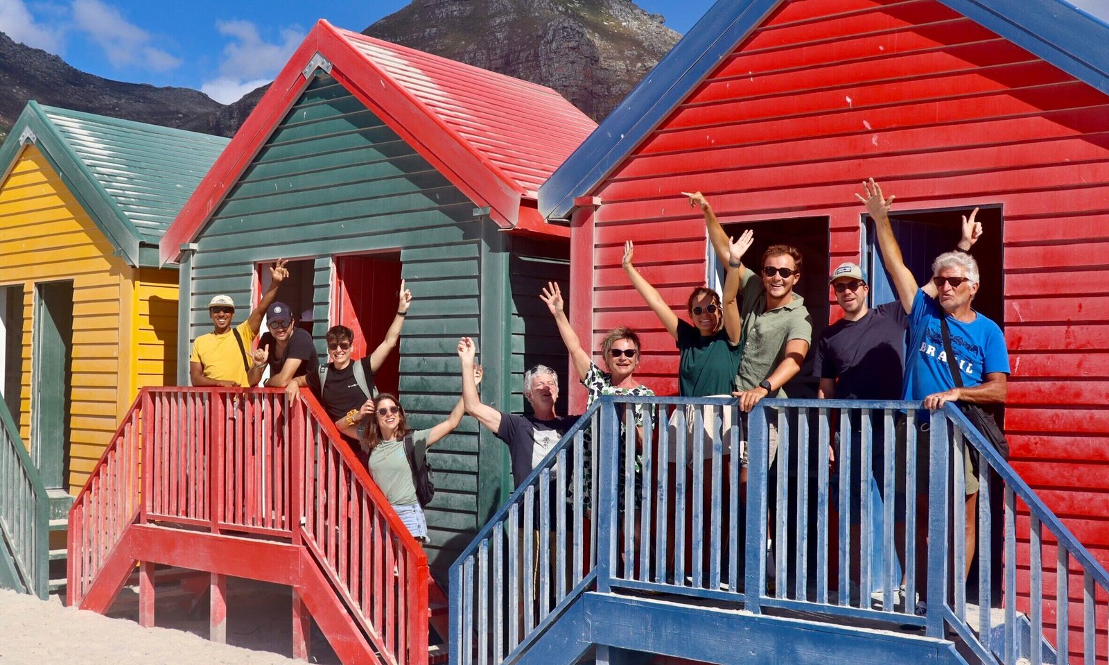 Voyageurs de SEAKS Adventure a Muizenberg