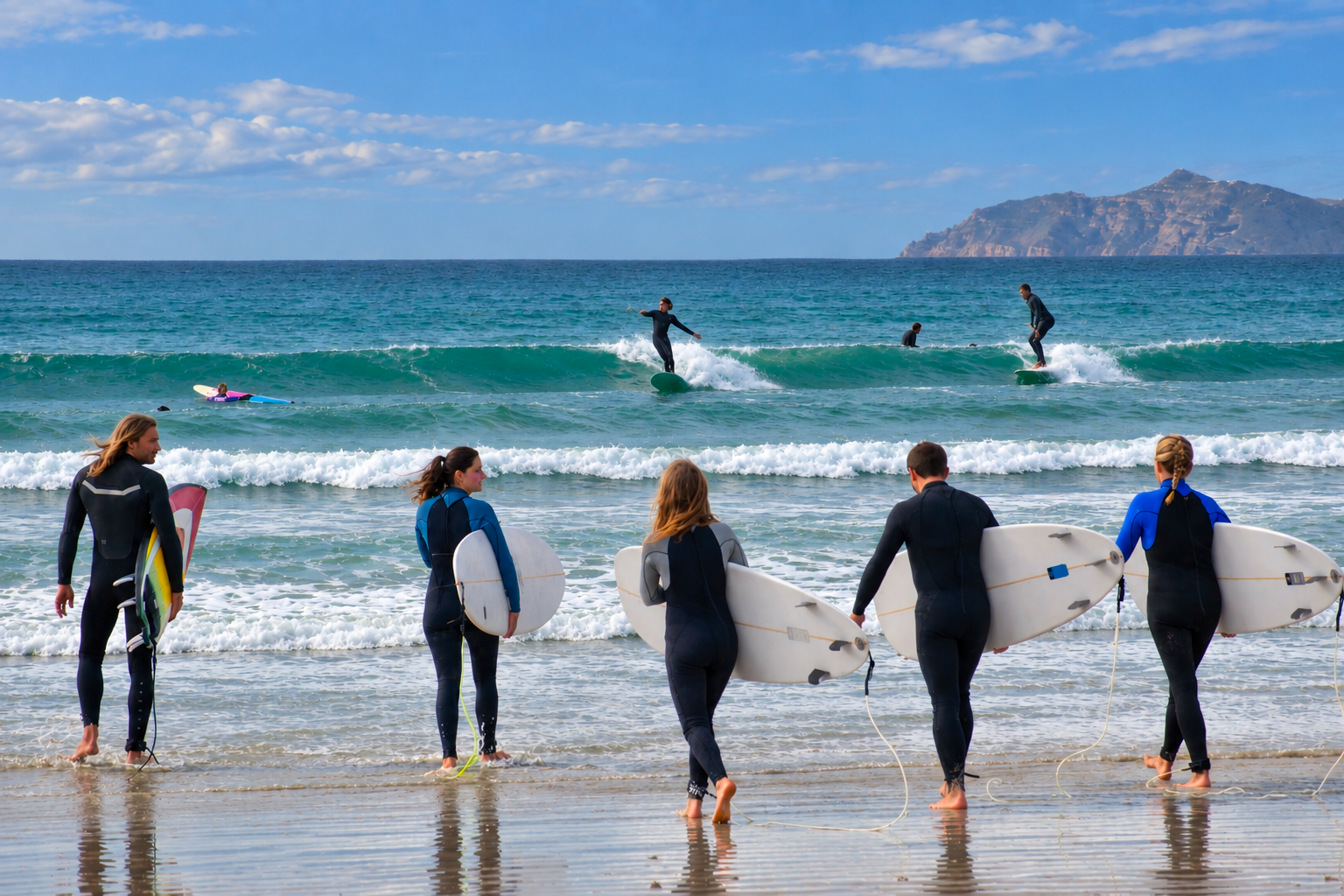 surf a muizenberg Surfeur de SEAKS Adventure sur le spot de Muizenberg
